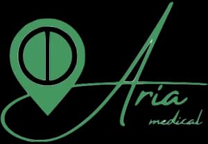 Aria at JustCenter, Cincinnati logo