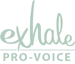 Exhale Pro-Voice logo